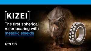 KIZEI The first spherical roller bearing with metallic shields