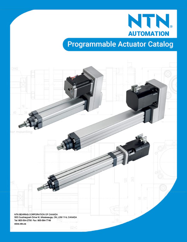ntn automation programmable actuator catalog 1